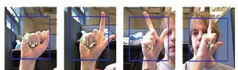 VI. Figure: 3-Image Gesturing Recognition Process GESTURING RECOGNITION