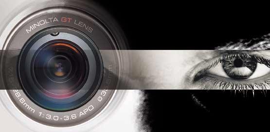 High-Performance Compact Digital Camera Minolta GT Lens
