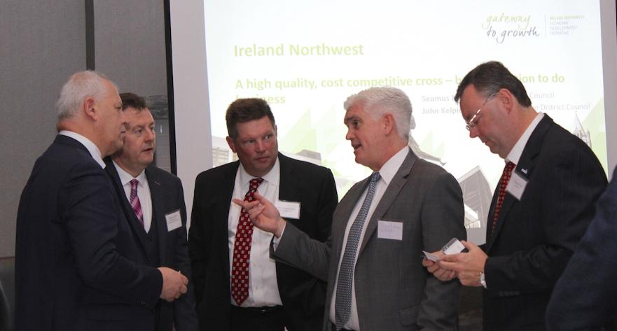 The CEOs jointly delivered the Ireland NW investment proposition to an audience of selected industry influencers including attorney and accounting firms, industry representatives from financial and
