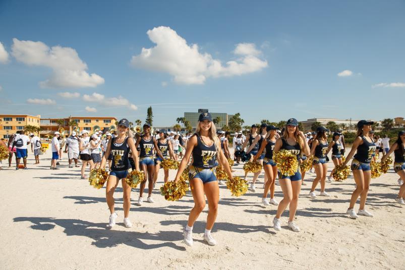 Island to host two FBS football teams and their bands and cheerleaders.