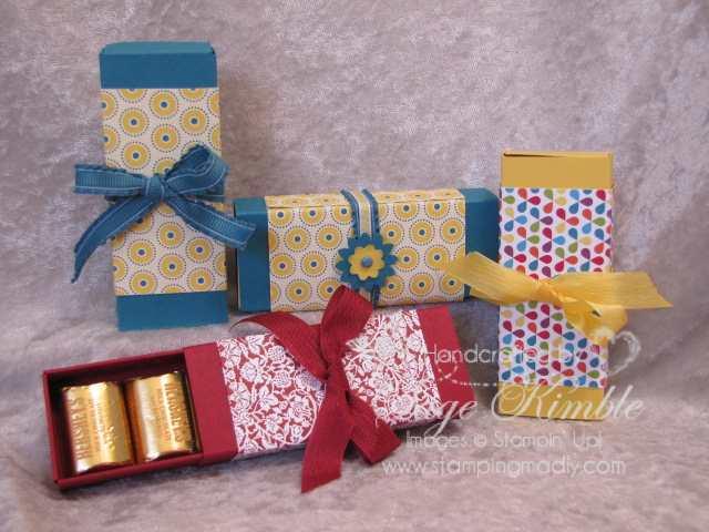 How to Make a Nugget Box Supplies: Note: These are the supplies for the box I showed in the video, but of course you can use any color card stock, Designer Series Paper, and ribbon that you want.
