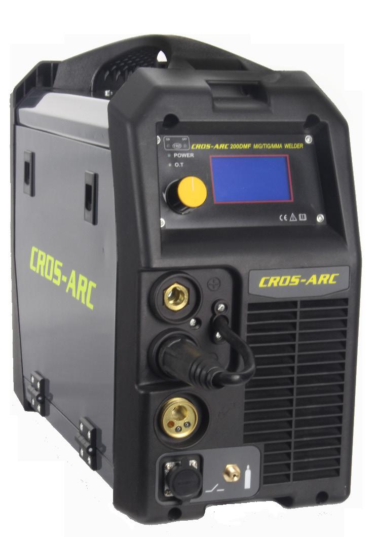 This highly flexible multi function unit offers synergic MIG, manual MIG, MMA and DC TIG with lift as standard.