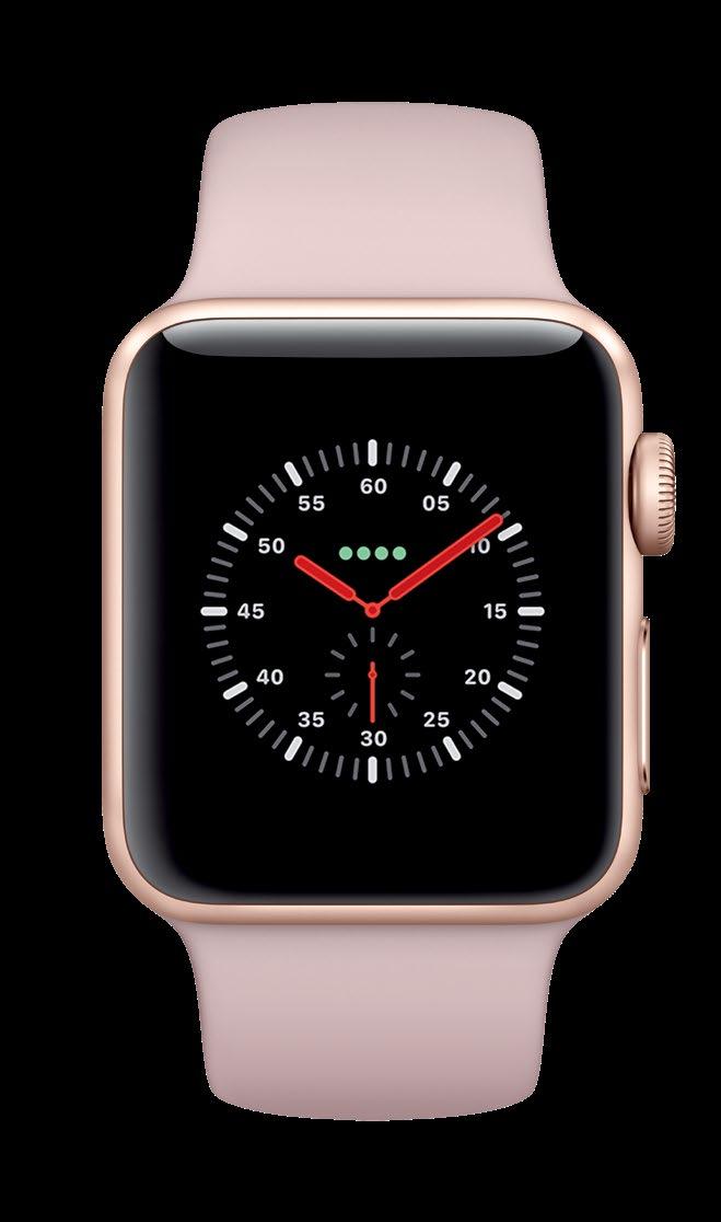 pearl 9600 APPLE WATCH * WITH PINK SPORT BAND A great-to-have accessory, especially when you earn it as a prize!