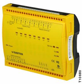 SAUTER EY-modulo 4 PDS 92.285 en Product Data Sheet EY-AS420 modu420: Automation station How energy efficiency is improved Integrated pulse counter to measure and optimise energy consumption.