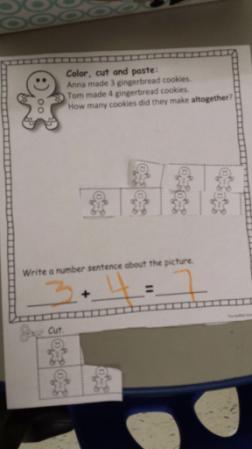 addition and subtraction story problems.