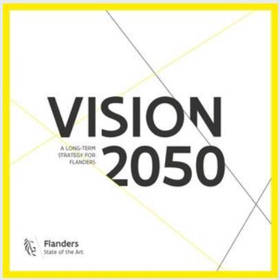 Vision 2050 Industry 4.0 Flanders strives to become a leader in new technologies and concepts in industry 4.