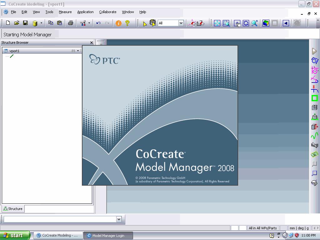 CoCreate 2008 Model Manager Overview Course Code SAB-CEK3034 Course Length 16 Hours CoCreate Model Manager covers how to manage, search, load, and save CoCreate data.