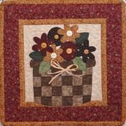 June 4 6:00-8:00pm $15 MAY FLOWERS MINI QUILT This darling little quilt finishes 12 x12 and features quick and easy machine appliqué. Teacher Marlee Jennings Wed.