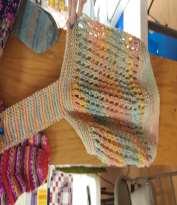 April 2017 @Quilters Depot Continued Knitting/Crochet: Knitting/Crochet: Go " green" and bring your own knitted and crochet grocery bags to the supermarket.