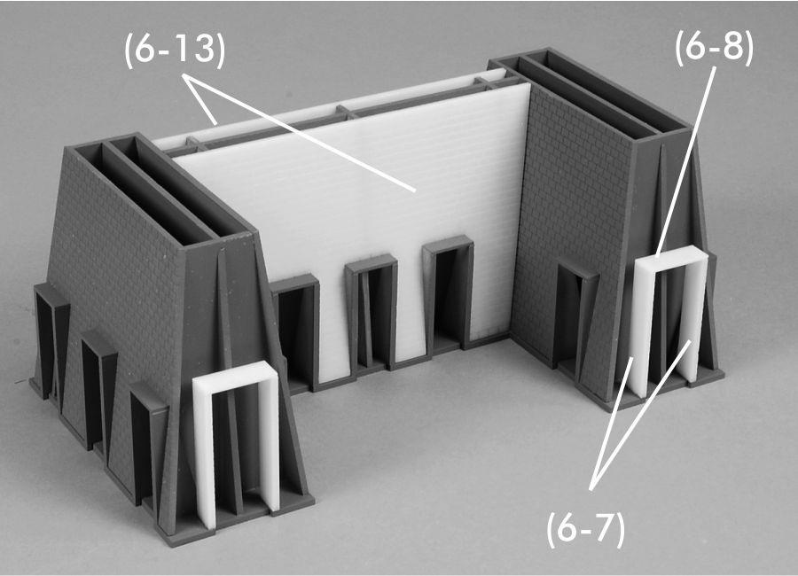 Figure 28 Figure 29 Figure 30 Install the roofs (6-13) x 2.
