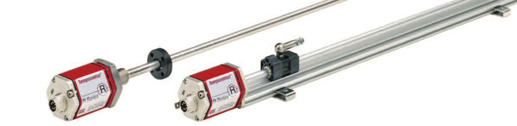Temposonics Absolute, Non-Contact Position Sensors R-Series Temposonics RP and RH Measuring length 5-7600 mm Perfect data processing 0,5 µm Rugged Industrial Sensor Linear and Absolute Measurement