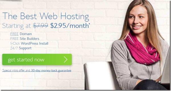 Setup Your Bluehost Hosting Account Step One: To get started, go to Bluehost s home page and click get started now. Step Two: Next, you will select your domain name for your blog.
