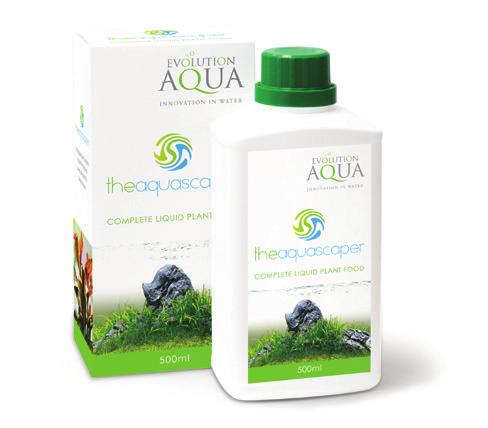 Accessories Complete liquid plant food The Aquascaper Complete Liquid Plant Food is designed to be dosed every day and includes all of the macronutrients and micronutrients that plants require.
