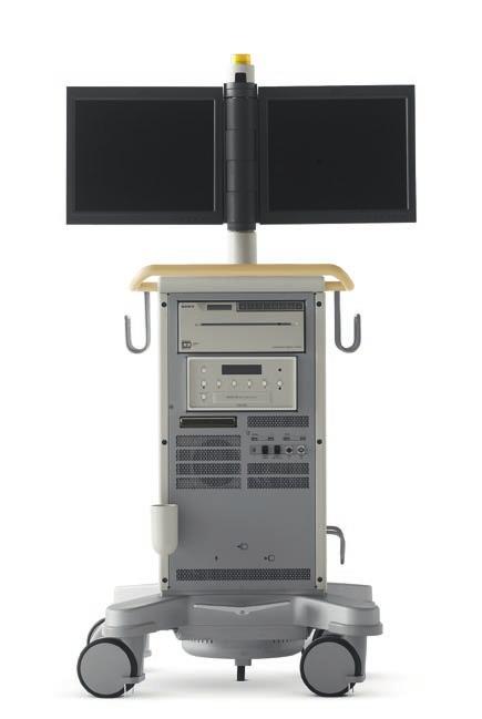 System overview BV Endura Mobile View Station Touchscreen Live monitor color LCD Reference monitor color LCD Height
