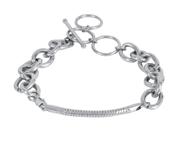 5" $7.50/Bracelet ITALIAN SNAKE CHAIN 7.5" - 8.5" Unscrew end cap to add beads BL08152 BL06082 SNAKE CHAIN W/ TOGGLE CLASP $7.