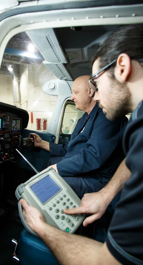 CTA flight operation experts and licensed technicians can perform flight tests on a variety of components