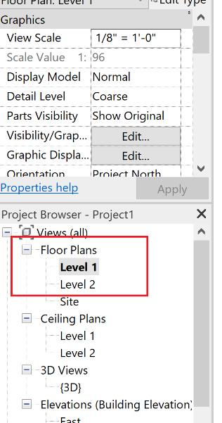 19 6. Electrical Plan When creating an electrical plan in Revit, you should make copies of the Floor Plans for which