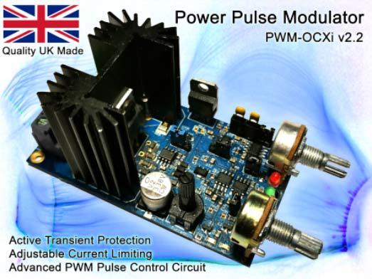 Power Pulse Modulator A High Performance Versatile Square Pulse Generator Model: PWM-OCXi v2.2 Type: High Voltage, 9A, 340V, 1.