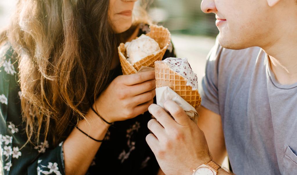 STRESS RELIEVER Go on a date. You heard me get your cute little butt s out of the house and get some ice cream. Talk about things other than wedding planning.