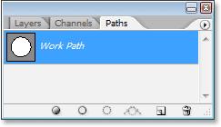 Step 3: Convert The Selection Into A Path We now have our selection around the object, and we re going to use it to add our text to the image, using Photoshop s text on a path feature.