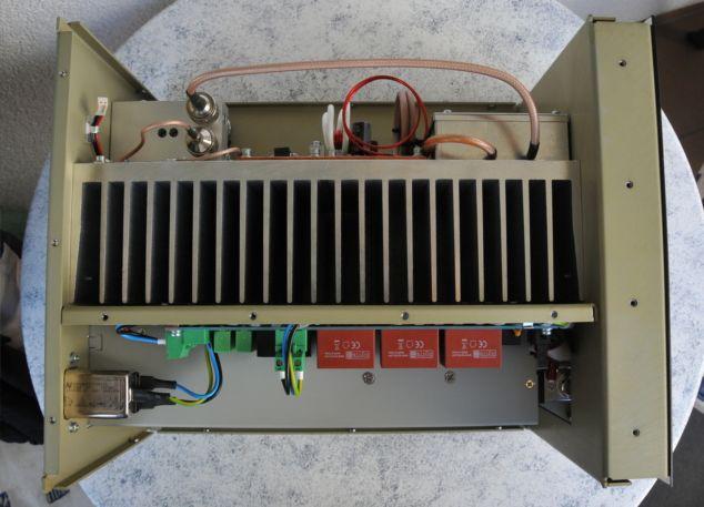 Look at the RF Board The coaxial transformer turns ratio was chosen to meet required