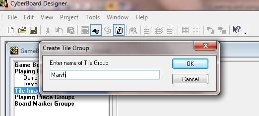 In the Enter name of the Tile Group box I typed in the name of the