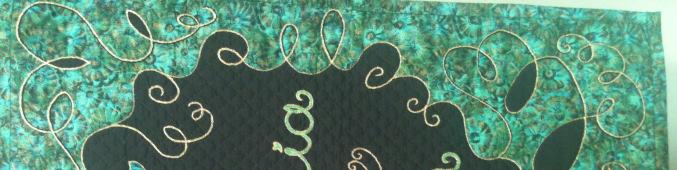 Creative Script During this two session class you will learn to appliqué and embroider lettering on to your quilts.