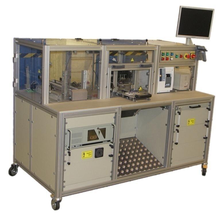 Special purpose equipment, tester development 3/4 Standard modular This is a system optimised for the testing low and