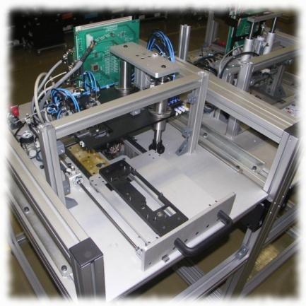 Here for example there is room to establish a higher automation level of waste handling or to use a larger printer.