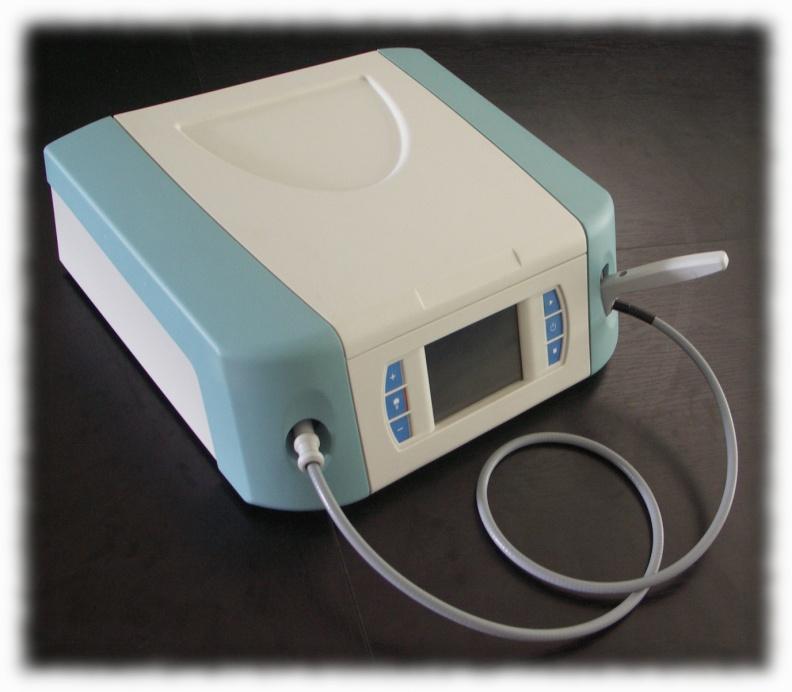 Product development 2/4 Phototherapeutic medical device for the treatment of hay fever and dermatological applications The Rhinolight is based on the phototherapeutic principle which was developed by