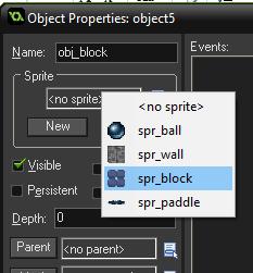 PING GameMaker Studio Assignment CIS 125G 10 Give the object the name obj_paddle, this also translates to the filename of this asset in your project directory.