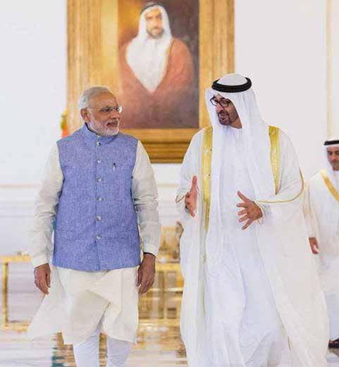 UAE - INDIA RELATIONS HAVE STRENGTHENED IN THE PAST 18 MONTHS August 2015: Prime Minister Shri.