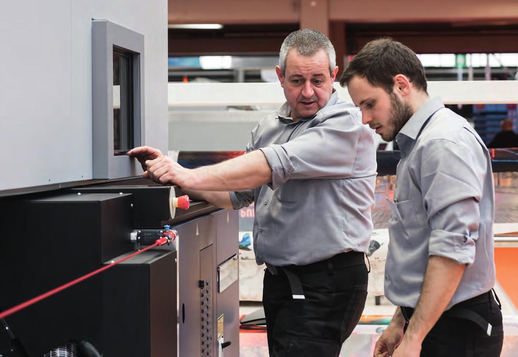 APPLICATION CENTER Worldwide Rho printing systems have long been setting the standard in terms of print quality, productivity, and reliability.
