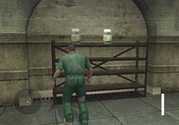 The exit door at the end of the cellblock remains locked when any of the cell doors are