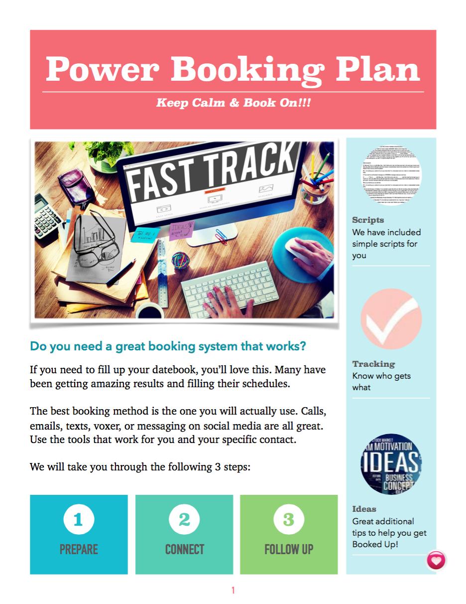 Power Booking Plan Empowering You To Be Your BEST!