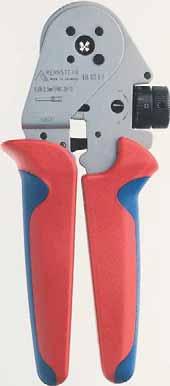 M 23 SIGNAL Crimp Tool for Signal Connectors M 23 / Crimp Tool Type Part Number Crimp Tool...7.000.900.904 / 7.000.900.907 Application The four indent crimp tool 7.000.900.904 / 7.000.900.907 has been developed for optimal crimping of machined contacts with diameters from 0.