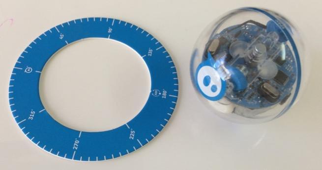 Digital devices Sphero Sprk+ Paired via Bluetooth to the