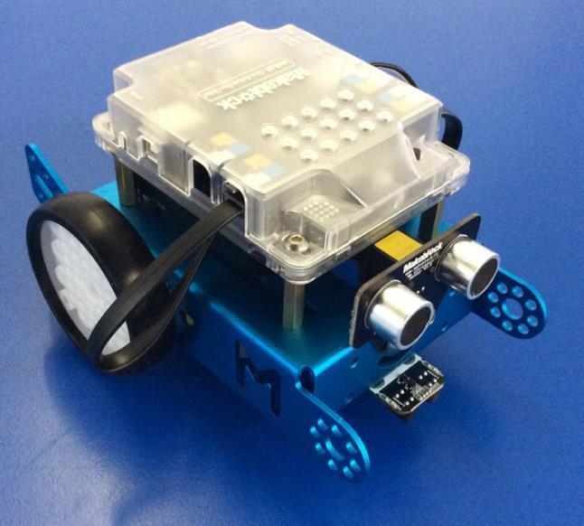 Digital devices mbot Based on open source Arduino. Block based programming through mblock and MakeBlock apps. Program on PC, Mac, ios, Android and Chromebooks.
