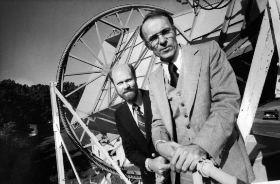 In 1965, Arno Penzias and Robert Wilson, accidentally discovered an isotropic radiowave radiation coming from anywhere in the sky while they were testing the antenna they built for satellite