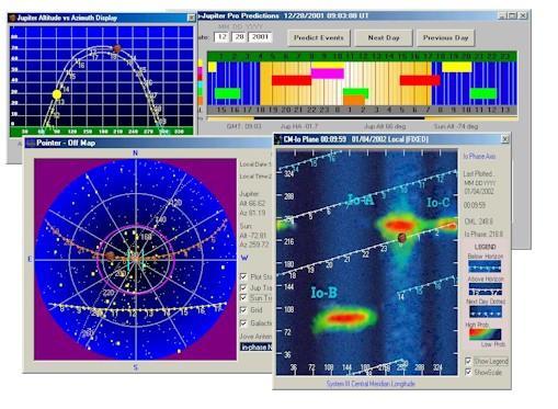 Technical Aspects 51 Figure 3.17: Radio Jupiter Pro 3 is a very useful program for the observation of solar and Jovian radio bursts.