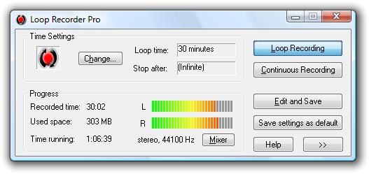 52 Chapter 3 Figure 3.18: A screenshot of Loop Recorder Pro. This setup of the system offers monitoring observations of the radio sky at 20.