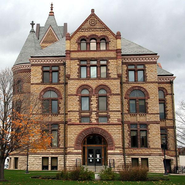 Winona County Courthouse. Winona, Minnesota. It was constructed in 1888.