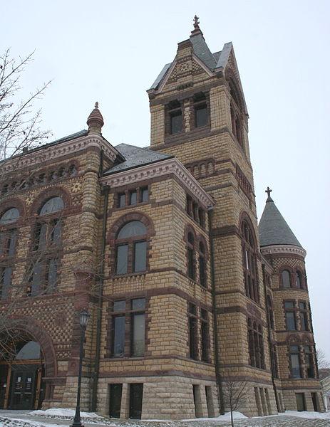 Winona County Courthouse. Winona, Minnesota. Constructed in 1888.