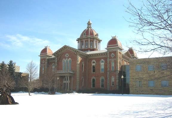 Dakota County Courthouse (2007). Hastings, Minnesota. Constructed in 1869, addition in 1955.