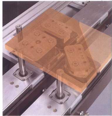 Based on these facts we developed the K-Table vacuum clamping system with free positioning vacuum pods.