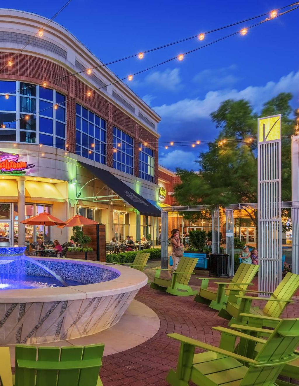 WELCOME TO BALLANTYNE VILLAGE Time with your family. An elegant dinner out. Relaxing on the weekends.