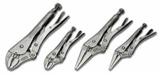 23203 10" Curved Jaw Locking Pliers with Cutter 23071 3 Piece Locking Pliers Set with Bi-old Comfort Grip Handles 23203 10" Curved Jaw Locking Pliers with Cutter 23210 7" Straight Jaw