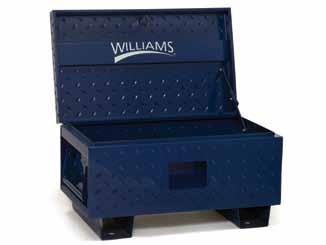 Tool Storage Job Site Heavy-Duty Road Box Designed with extra heavy-duty features for mobile use in the factory or on the road in service trucks. Available in black only.