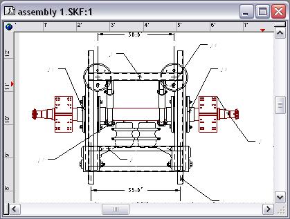 :: Seite 16 von 56 :: Datenblatt zum Produkt Autodesk AUTOSKETCH 10 mit DC# 455382 :: View Your Drawing The power of CAD makes it easy for you to quickly view different parts of your design at