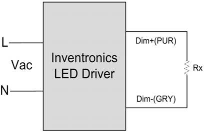 Implementation 1: DC Input Implementation 2: External Resistor Notes: 1.